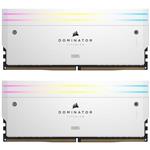 رم دسکتاپ کورسیر مدل 48GB(24GBx2) 7200 Dominator Titanium RGB White