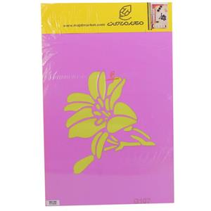 شابلون استنسیل 30*40 طرح گل کد G107 مجد
