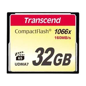 کارت حافظه CF ترنسند مدل Ultimate سرعت 1066X 160MBps ظرفیت 32 گیگابایت