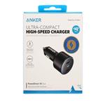 شارژر فندکی فست دو پورت ANKER مدل A2725 PowerDrive  III Duo 48W – مشکی