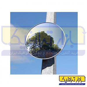 آینه محدب ترافیکی بدون فریم شیشه ای قطر 30