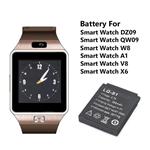 باتری ساعت هوشمند SMART WHATCH V8 ظرفیت 380 میلی آمپر