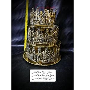 منقل هخامنشی برنجی با طراحی زیبا و رنگ ثابت