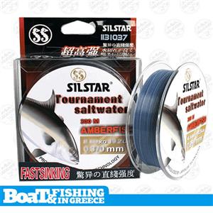 نخ ماهیگیری نایلون آب شور سیلستار تورنومنت ۳۰۰متر سایز ۰.۵۰، SILSTAR SALTWATER 0.50,300M