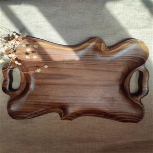 سینی 8 نفره دفرمه با چوب گردو