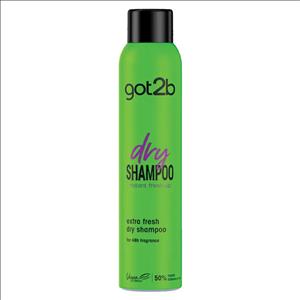 شامپو خشک Got2b Extra Fresh حجم 200 میل