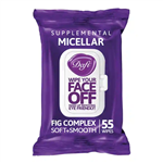 دستمال مرطوب Face Off Micellar دافی بسته 55 عددی