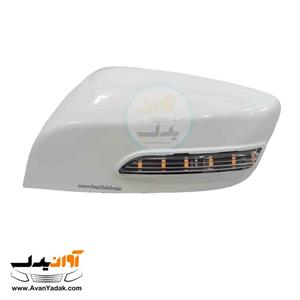 قاب آینه راهنمادار سفید ساینا و کوییک YLZ بسته 2 عددی