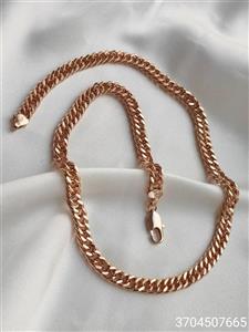 زنجیر کارتیر ژوپینگ رنگ ثابت ضد حساسیت آبکاری شده کیفیت عالی کد 1415045