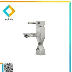 شیر روشویی کیان مدل توییست کروم مات