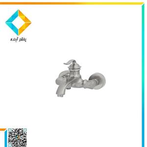 شیر حمام زرشام مدل بامبو کروم مات