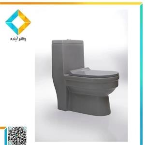 توالت فرنگی آداسا مدل شارک طوسی درجه1