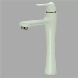 شیر روشویی کرومات مدل یاتو سفید کروم