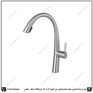 شیر ظرفشویی شاوری کرومات مدل 114 کروم مات