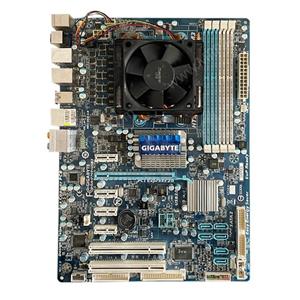 باندل مادربرد Gigabyte MA770T-USB3 و AMD PHENOM II X4 960T و فن 