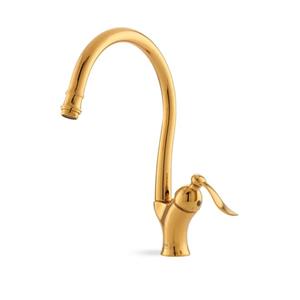 شیر ظرفشویی آتریسا مدل الماس طلا یی