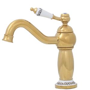شیر روشویی پایه بلند سیتکو مدل 3300 طلایی