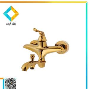 شیر حمام آتریسا مدل الیزه طلایی