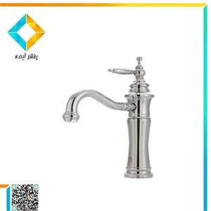 شیر روشویی آتریسا مدل زیگموند مشکی مات