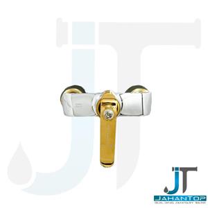 شیر توالت آریانا مدل ونیز کروم طلایی