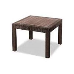 ناصر پلاستیک میز جلو مبلی حصیری ناصر پلاستیک طرح مربع کد 424