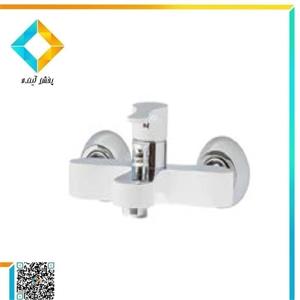 شیر حمام اکو مدل پارما سفید کروم