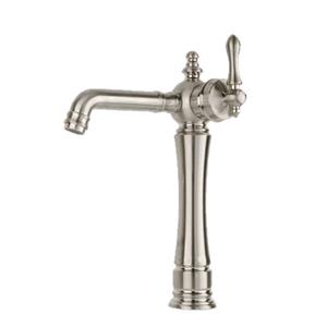 شیر روشویی پایه بلند فیروزه مدل تینا کروم مات