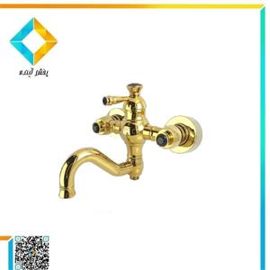 شیر حمام فیروزه مدل آیهان کروم