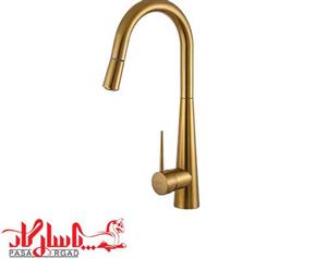 شیر ظرفشویی شاوری هودین مدل آرونا طلامات