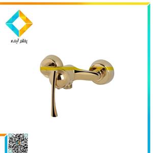 شیر توالت طوفان فلز مدل هیوا سفید طلایی