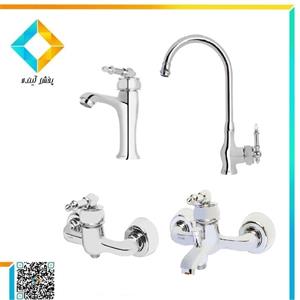 ست شیرآلات هودین مدل پارما طلایی