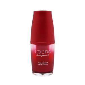 سرم روشن کننده صورت انار مناسب انواع پوست لدورا حجم ۳۰ میل