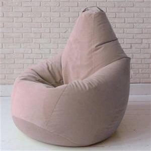 بین بگ گلابی مخملی بزرگسال کد 0A/50