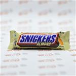 شکلات بار اسنیکرز SNICKERS مدل ALMOND 