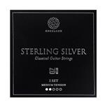 سیم گیتار کلاسیک نوبلوخ مدل استرینگ سیلور مدیوم qz Knobloch sterling silver qz medium tension