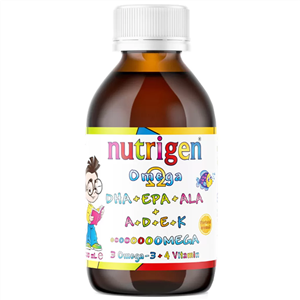 شربت مولتی ویتامین امگا با نوتریژن Nutrigen 