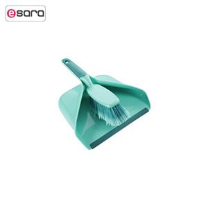 ست جارو و خاک انداز لایف هایت کد 41410 Leifheit 41410 Dustpan Set