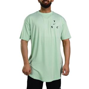 تیشرت مردانه نایک مدل سوپر لانگ Mub-1052 سبز آدامسی