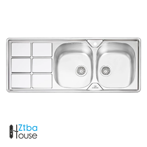 سینک پرنیان استیل مدل PS1240 توکار