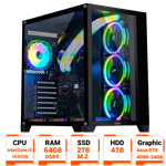 Fater FG-۸۰۰B i9 14900K 64GB 4TB+2TB SSD 24GB RTX 4090