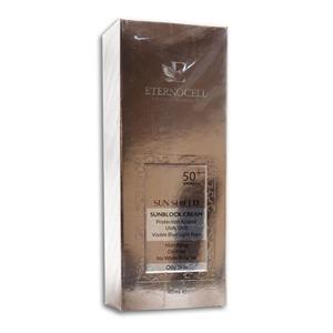 کرم ضد آفتاب اترنوسل بدون رنگ SPF50 مناسب پوست چرب 40 میلی لیتر