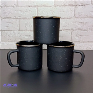 ماگ لعابی مشکی