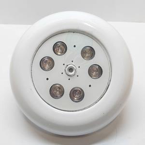 چراغ روکار استخری فلت 6 وات مدل6RR رنگ کوره ای