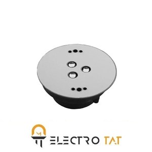 چراغ توکار استخری 3 وات استیل تک رنگ