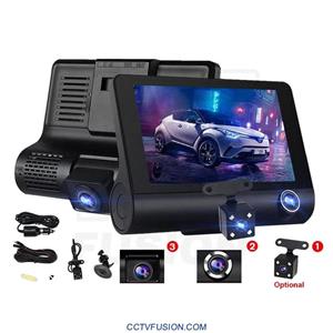 دوربین 3لنز ثبت وقایع خودرو وای فای دار