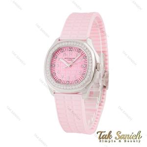 ساعت پتک فیلیپ آکوانا زنانه سیلور صورتی دورنگین Patek-5608-L