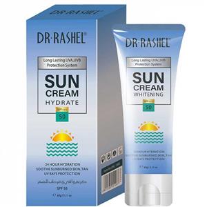 ضدآفتاب بی رنگ دکتر راشل DR.RASHEL با SPF50