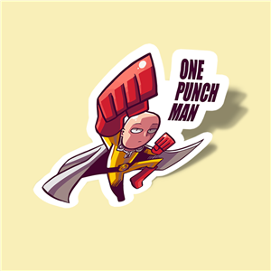 استیکر one punch man