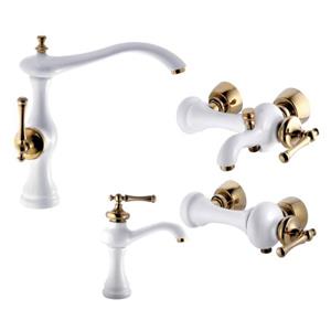 ست شیرآلات البرز روز مدل مجیک شیری طلامات