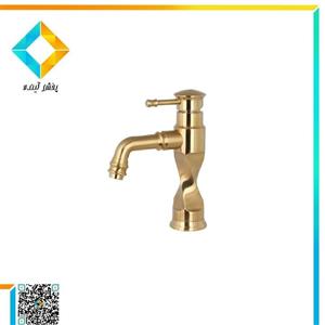 شیر روشویی طوفان فلز مدل گرند طلامات